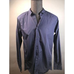 Scotch & Soda Freediver Regular Fit Lightweight Blue Twill Shirt XL EUC